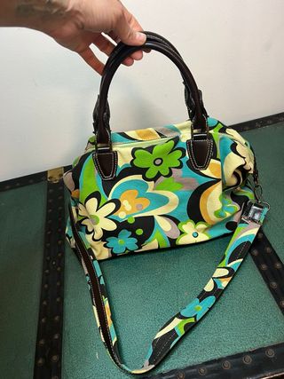 Borsa a tracolla floreale