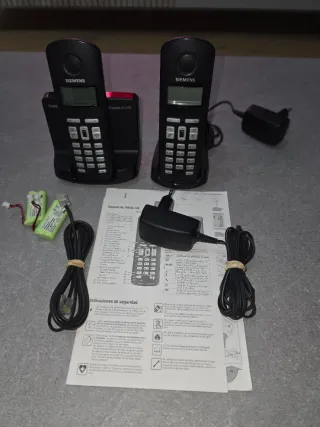 Pack Dúo Teléfono Fijo Siemens Gigaset