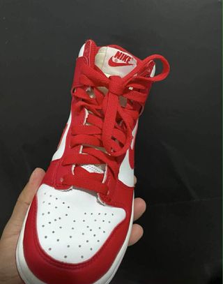 Zapatillas Nike Niño Rojas y Blancas