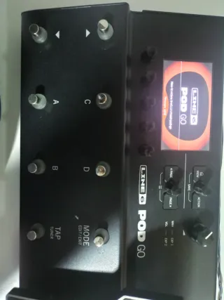 Pedalera Line 6 POD GO Guitarra