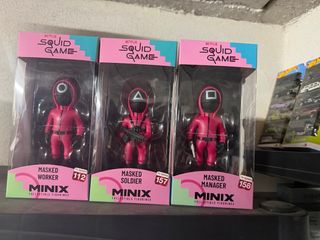 Minix Action Figure Squid Game - 3 Pezzi