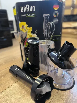 Minipimer Braun 5V 1000W