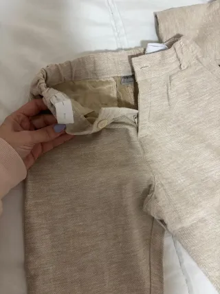 Traje chaqueta lino niño Mayoral comunión o cerem