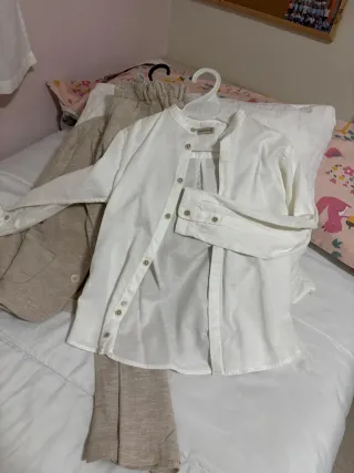 Traje chaqueta lino niño Mayoral comunión o cerem