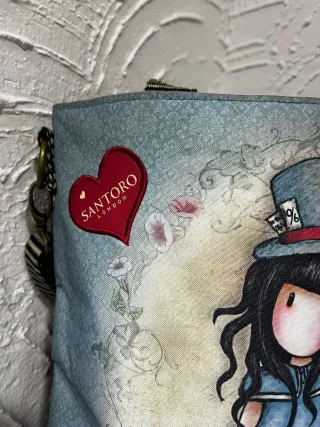 Bolso Santoro Gorjuss con dibujo de niña