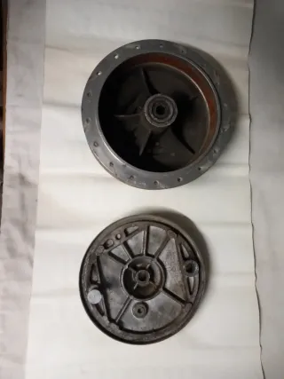 Buje y portazapatas Montesa Impala