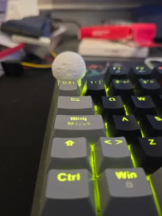 Tecla de luna 3d