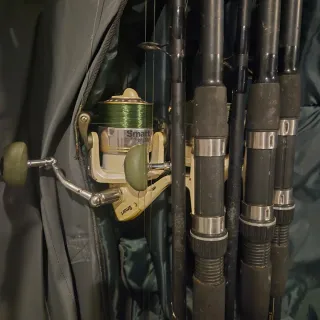 Set de alarmas de pesca VORTEX y cañas con funda