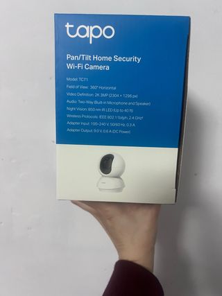 Cámara Seguridad Wi-Fi Tapo TC71 2K