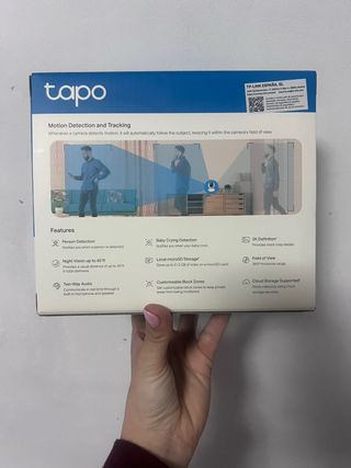 Cámara Seguridad Wi-Fi Tapo TC71 2K