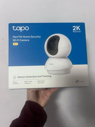 Cámara Seguridad Wi-Fi Tapo TC71 2K