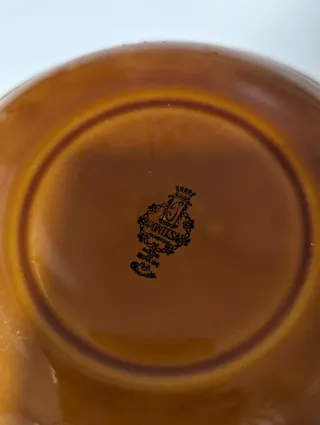 Vajilla Pontesa Cerámica Marrón