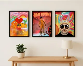 Set 3 Quadri Bad Bunny