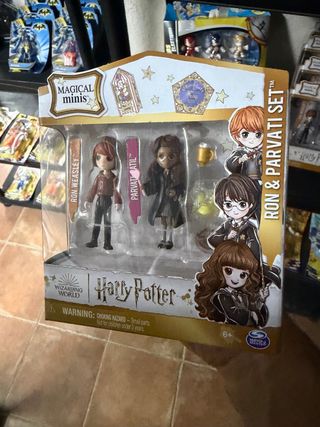 Set Harry Potter Ron & Parvati Magical Minis