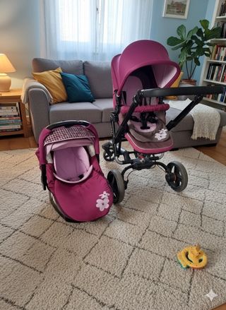 Cochecito bebé y silla paseo
