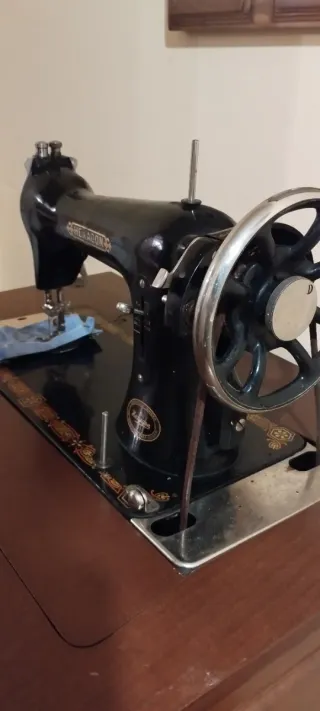 Máquina de Coser Singer Antigua Hexagon