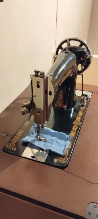 Máquina de Coser Singer Antigua Hexagon