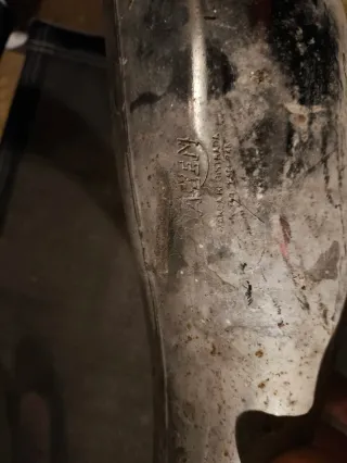 Tubo de escape moto 49cc jazen de 100cc