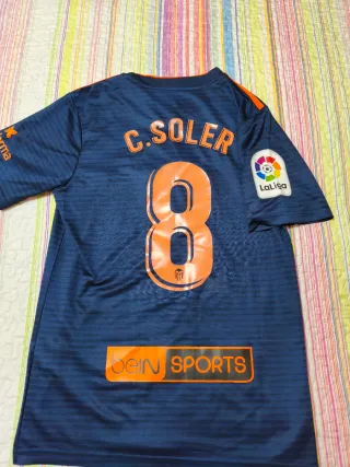 Camiseta Valencia C. Soler 8 LaLiga