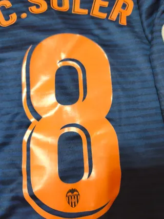 Camiseta Valencia C. Soler 8 LaLiga