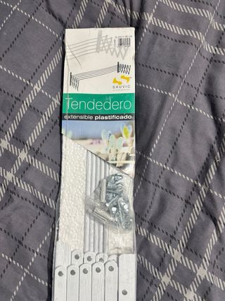 Tendedero Extensible SAUVic Plastificado