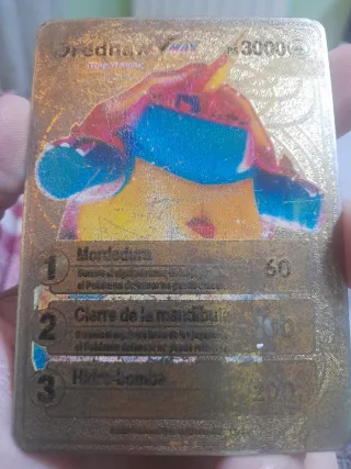 Carta Pokémon Drednaw VMAX Dorada PS 3000