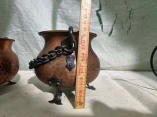 2 Ollas de Cobre Antiguas