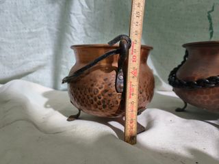 2 Ollas de Cobre Antiguas