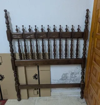 Cabecero cama madera 90cm