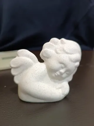 Cornice portafoto con angelo bianco