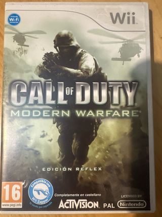 Call of Duty Modern Warfare Reflex Wii