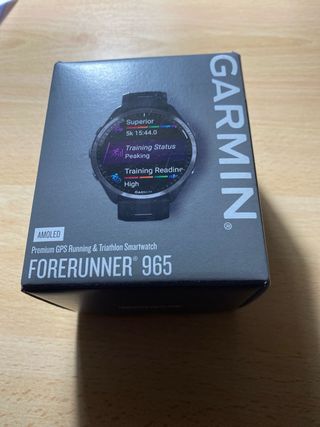 Reloj Garmin 965 negro