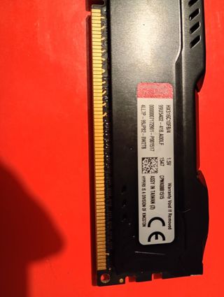 Memória RAM HyperX Fury DDR3 8GB
