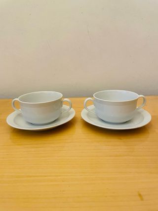 Tazze Consommé Vintage Porcellana
