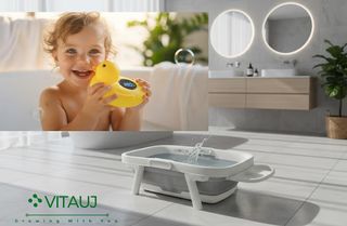 Bañera Plegable Bebé 0-36 Meses