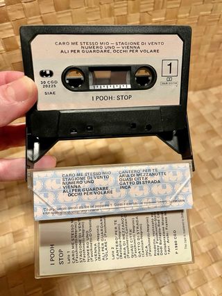 Pooh Stop Audiocassetta 1980