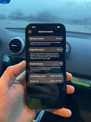iPhone 16 Pro Max Batería 100/100