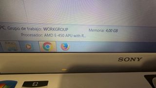 Portátil Sony VAIO Blanco