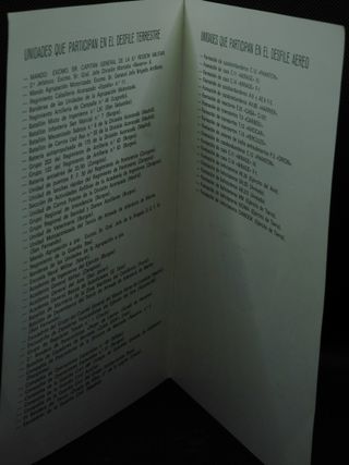 Lote 2 Folletos Día Fuerzas Armadas Burgos 1983