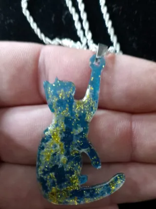 Collana Mod.Grumette Argento 925 Cat Artigianale