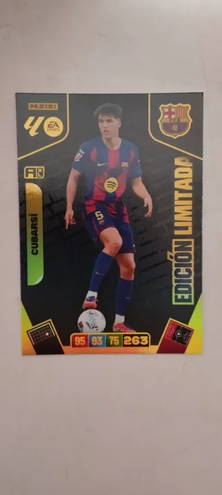 Cromo Adrenalyn Edición Limitada Cubarsí 25/26