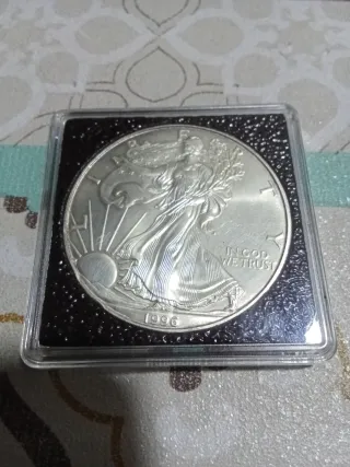 Lote 8 Dólares de Plata Colección