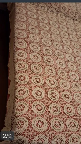 Colcha Crochet Hecha a Mano