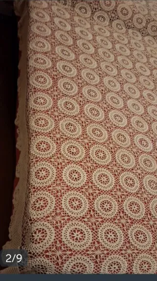 Colcha Crochet Hecha a Mano