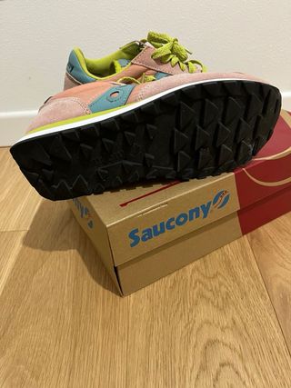 Saucony Jazz Scarpe Donna Rosa/Verde