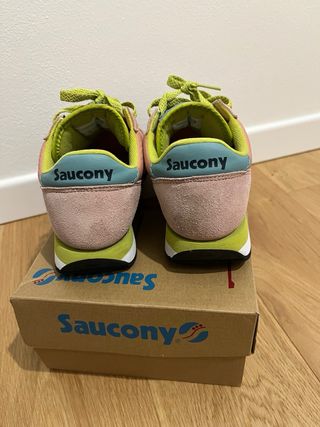 Saucony Jazz Scarpe Donna Rosa/Verde