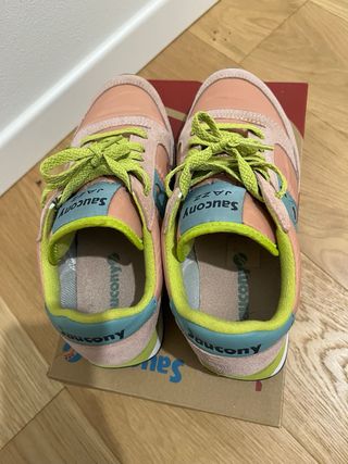 Saucony Jazz Scarpe Donna Rosa/Verde