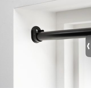 Cuatro soportes para barra de cortina Hugad, Ikea