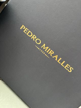 Botines Pedro Miralles Negros Tacon