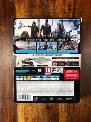 Watch Dogs 2 ps4 deluxe edition